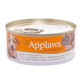 Applaws консервы для собак курица с уткой в желе, 156г